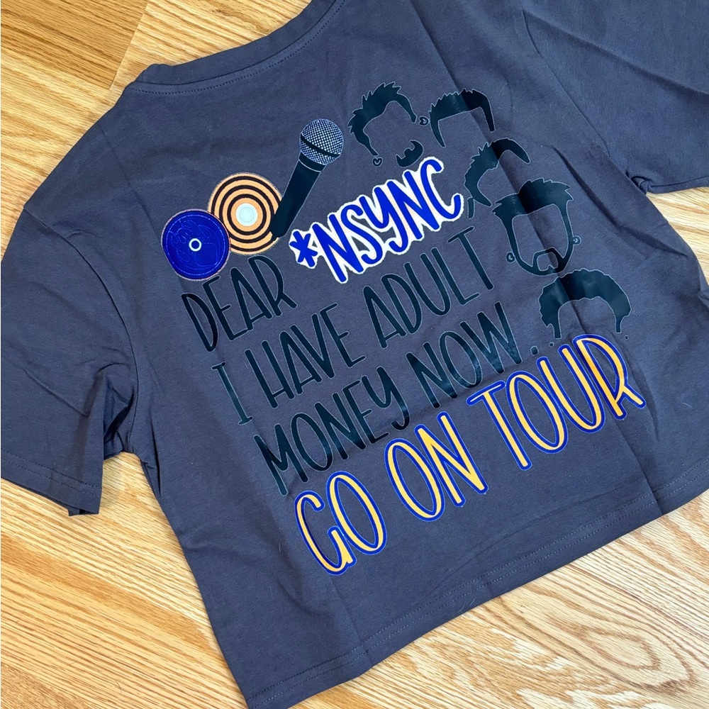 NSYNC Crop Top Tshirt NWT*